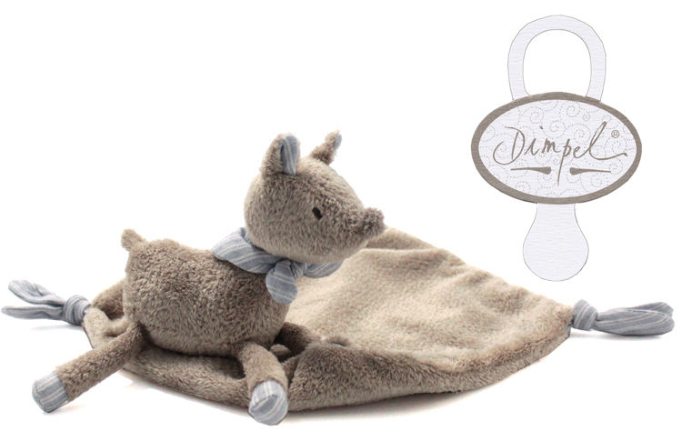  malo the deer baby comforter pacifinder beige blue 